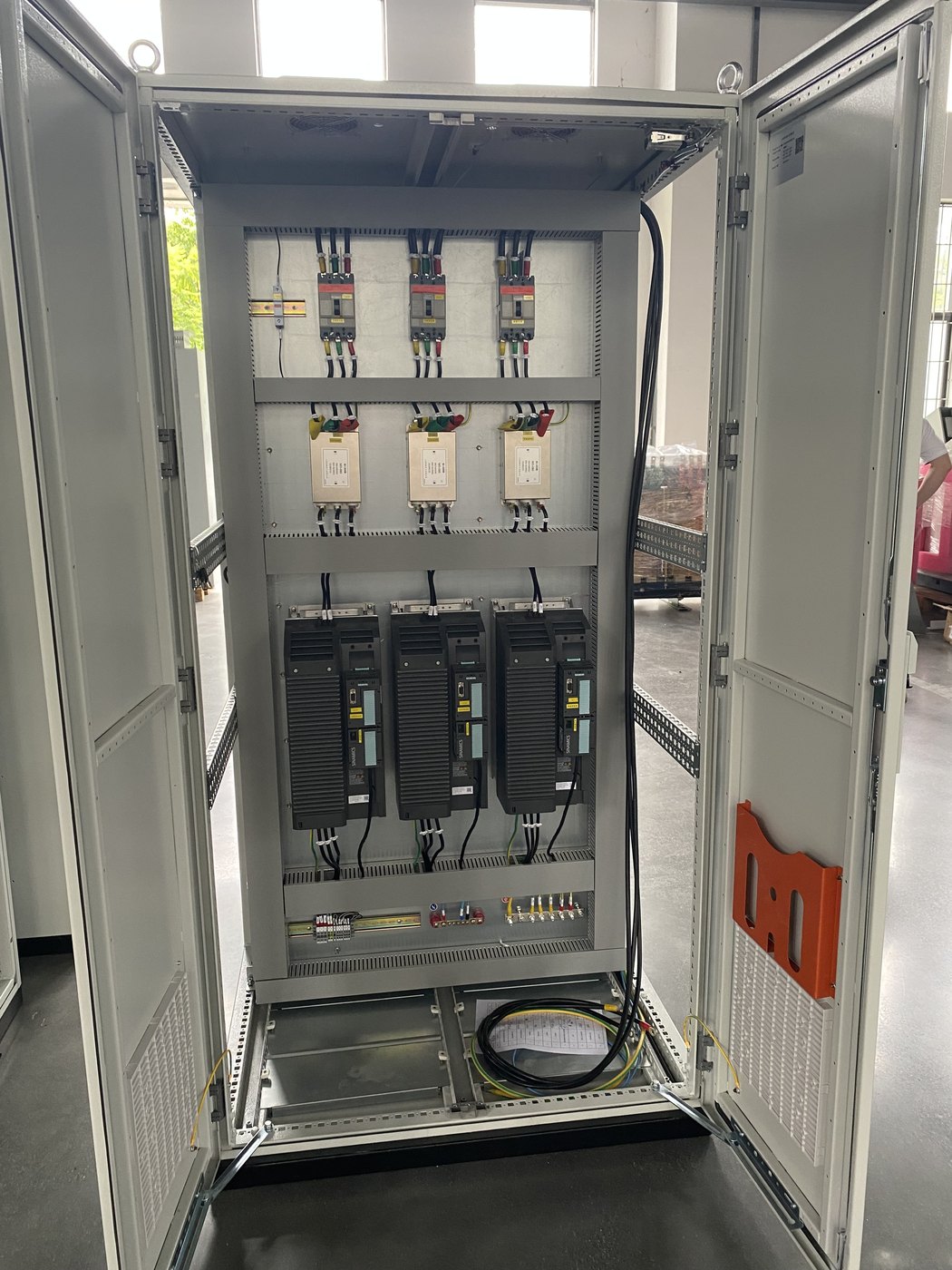 Industrial copper wire drawing control cabinet wiring quality