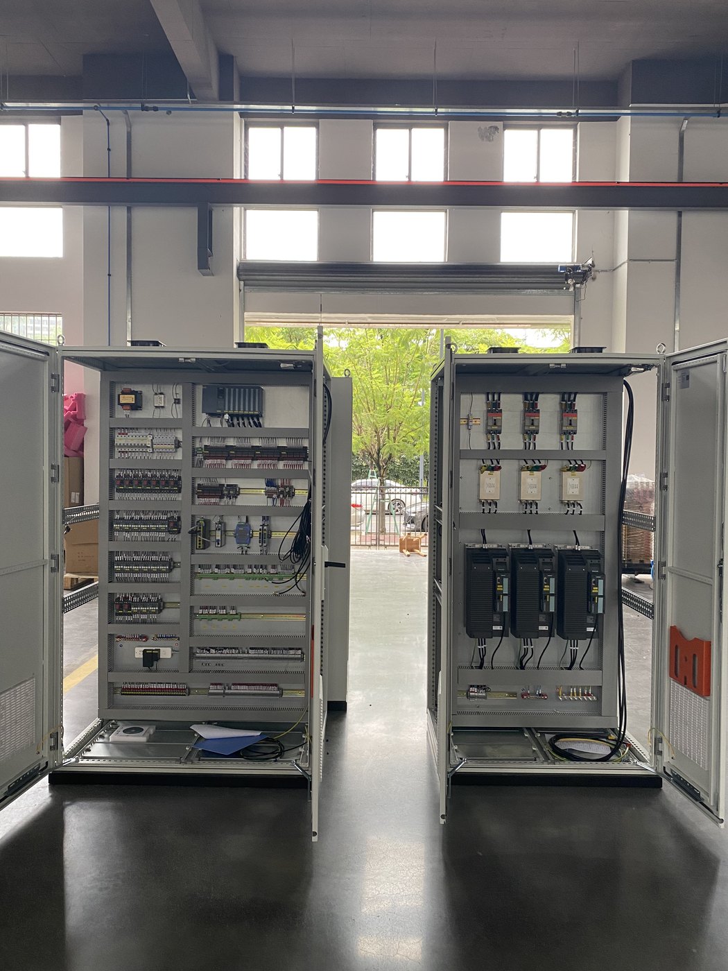 Middle East energy control cabinet case study